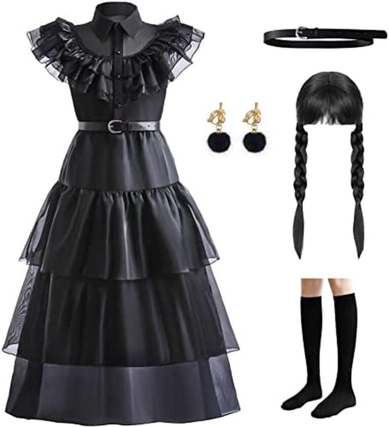 Read more about the article Boucles d’Oreilles Wednesday Addams – Bijoux Fantaisie Halloween et Cosplay